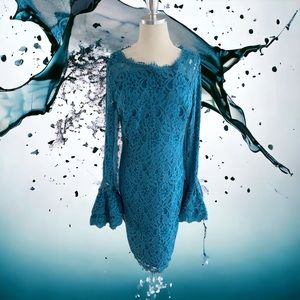 NUE by SHANI LACE PARTY EVENING DRESS 40-8